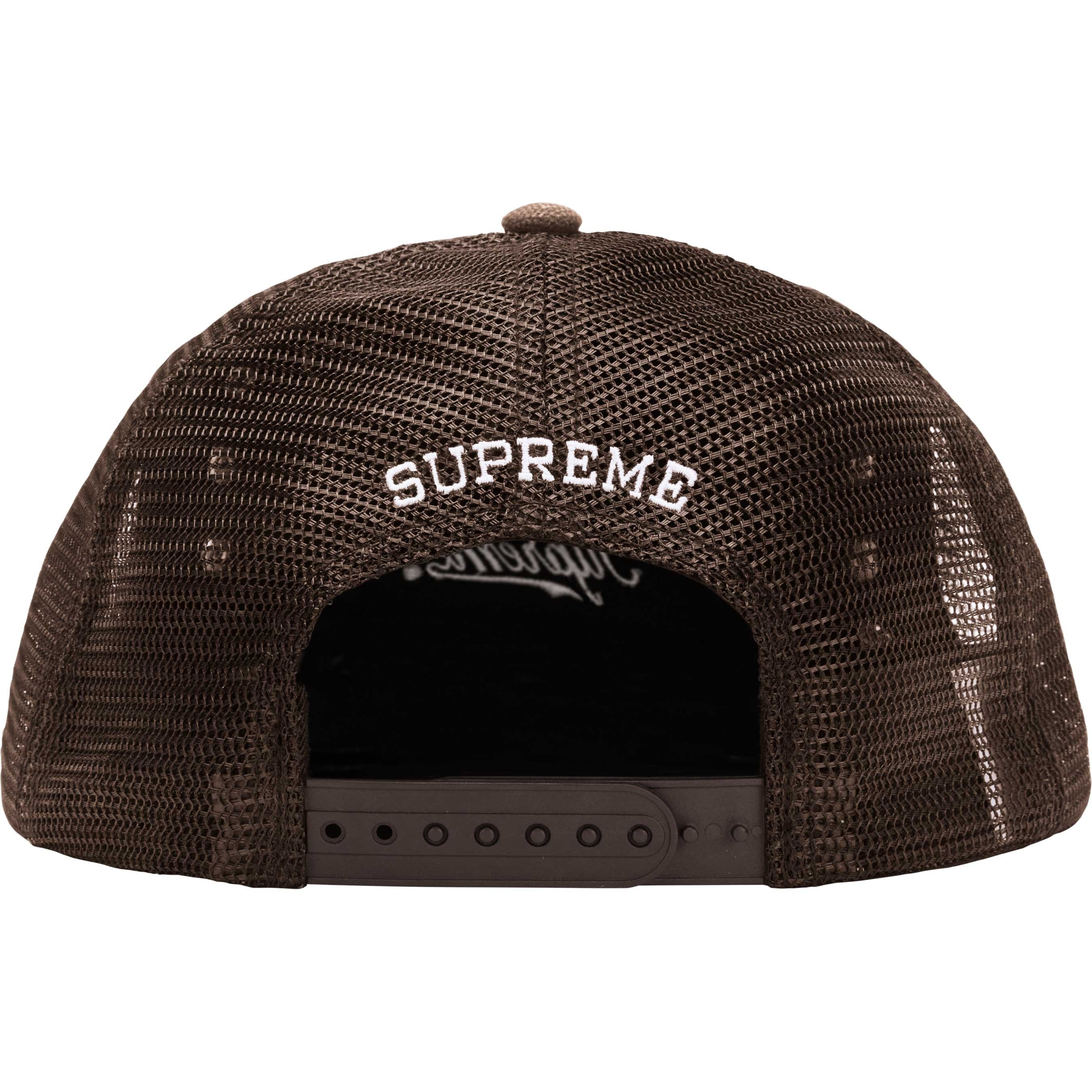 Supreme®/b.b. Simon Studded Canvas Mesh Back 5-Panel view 6